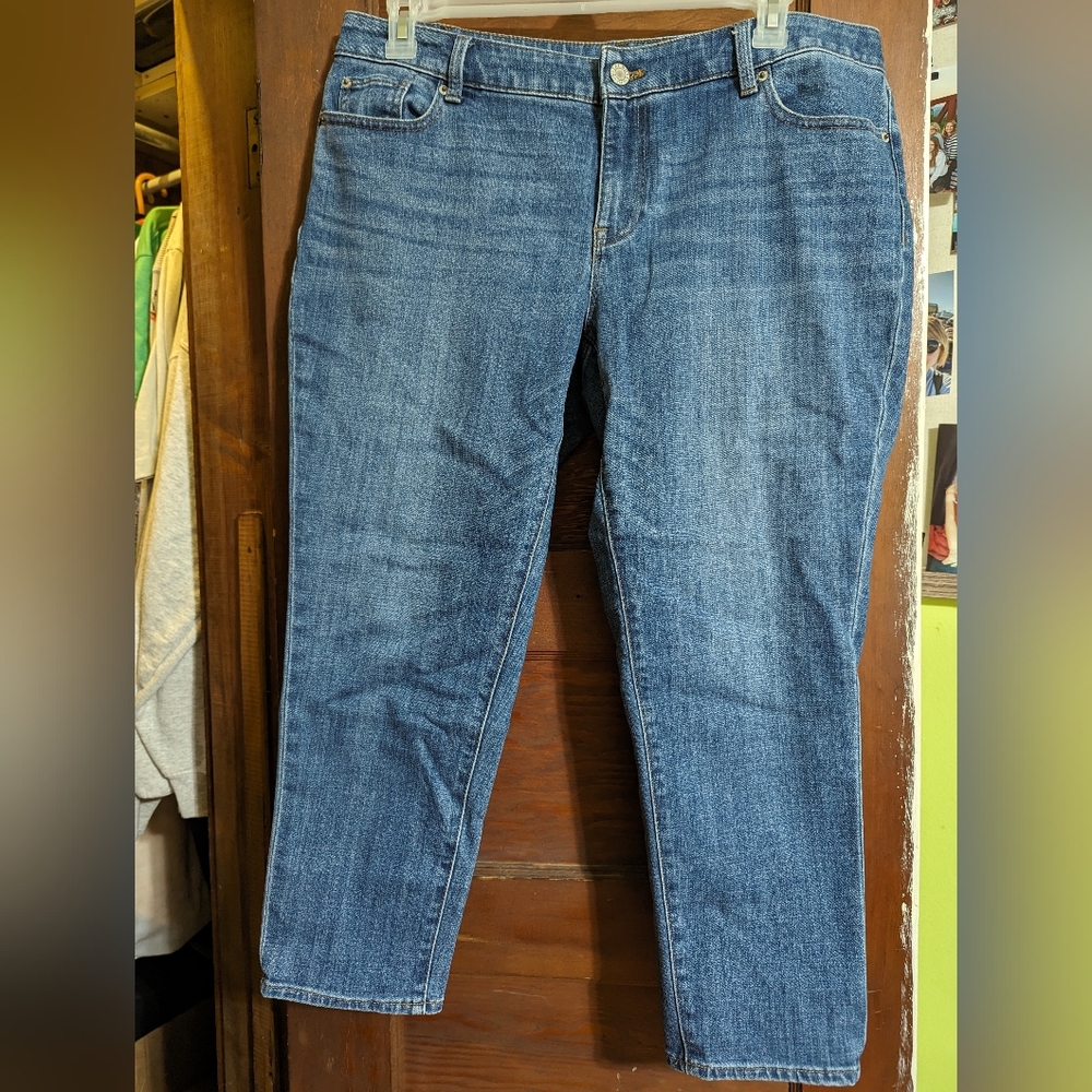 14WP Talbots Girlfriend Jeans